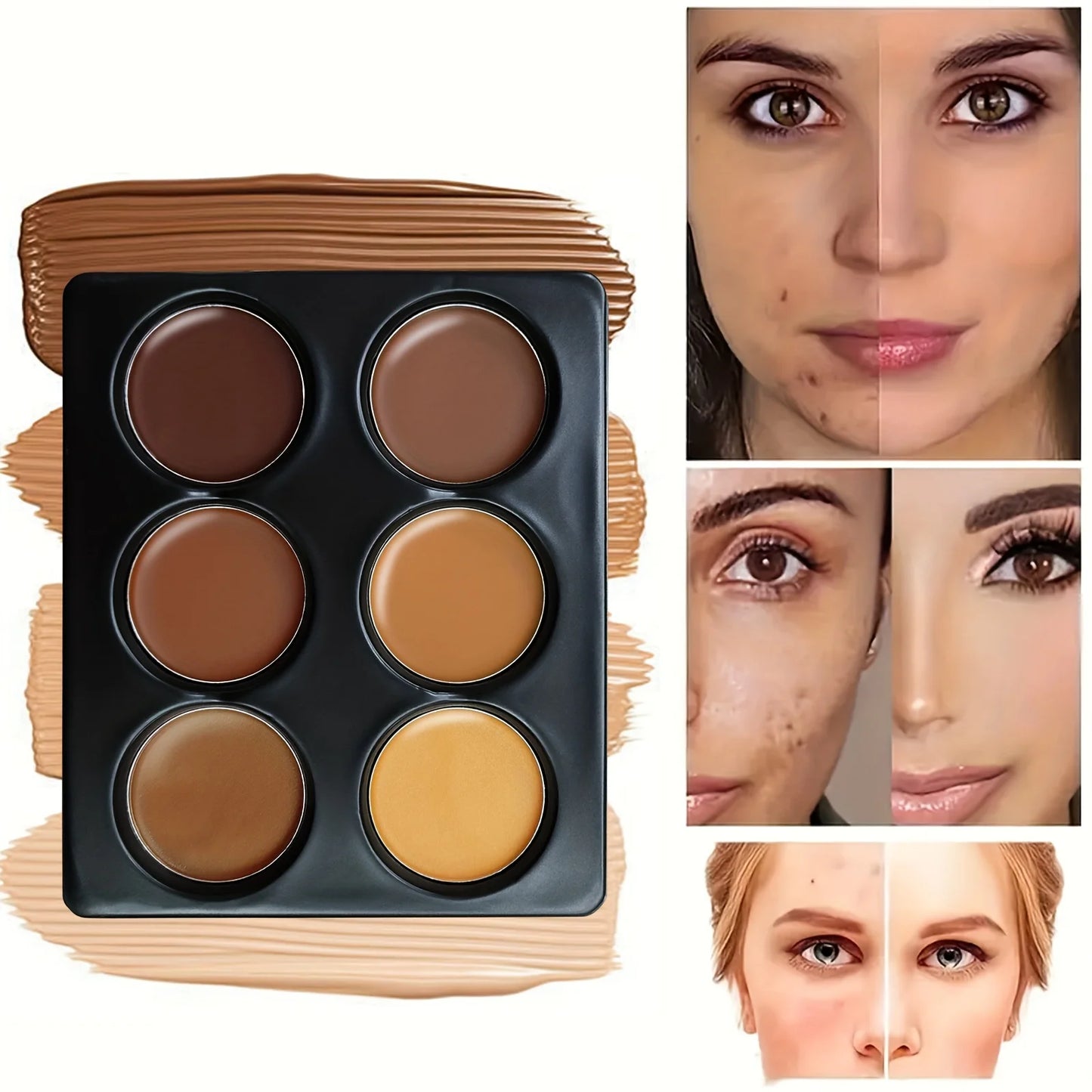 Palette Maquillage Contour 6 Couleurs