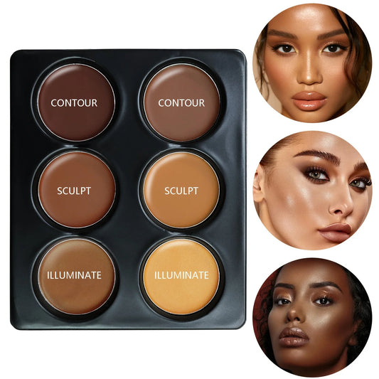 Palette Maquillage Contour 6 Couleurs